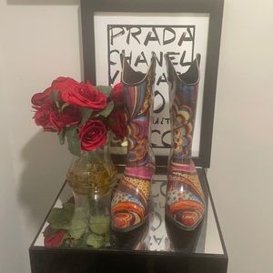 Ladies MADELINE WESTERN RAINBOOTS